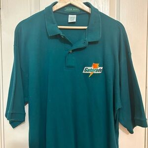 VINTAGE Gatorade Embroidered Logo Polo